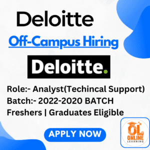 Deloitte Off-Campus Hiring