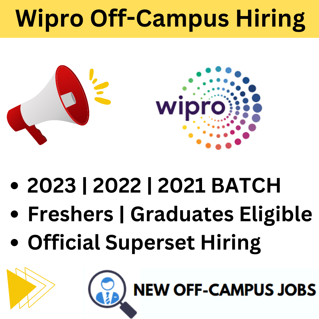 Wipro Off-Campus Hiring