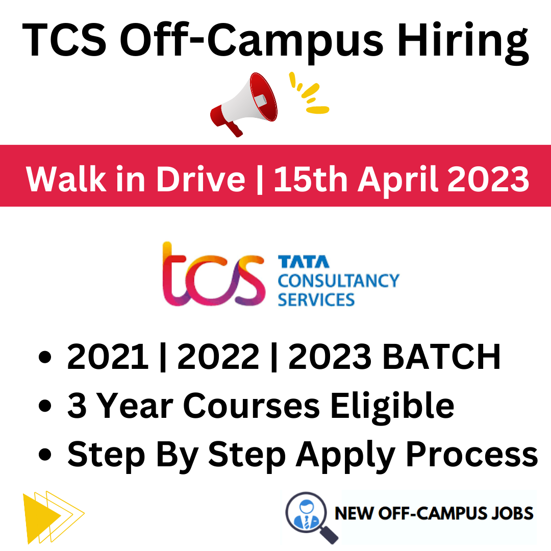 TCS Off-Campus Hiring