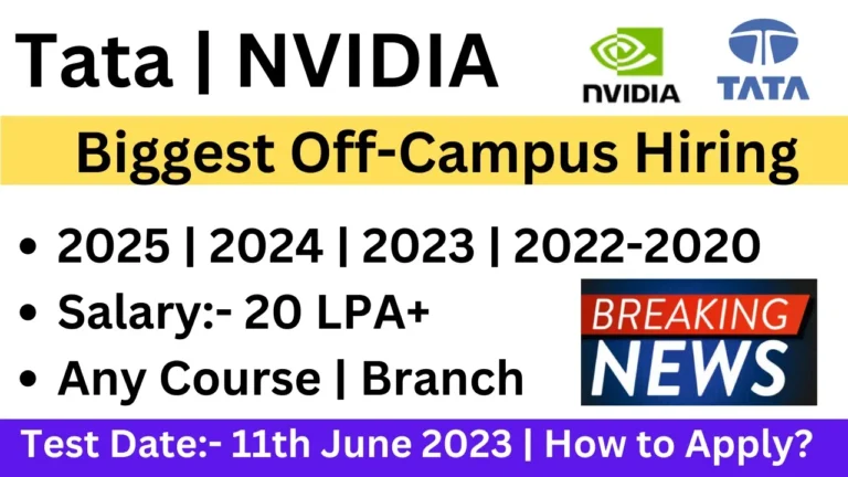 Nvidia Off-Campus Drive 2023