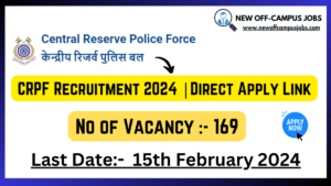 CRPF Recruitment 2024