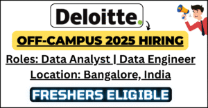 Deloitte Hiring 2025