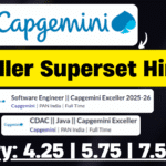 Capgemini Exceller Hiring