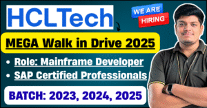 HCLTech Mega Walk in Drive 2025