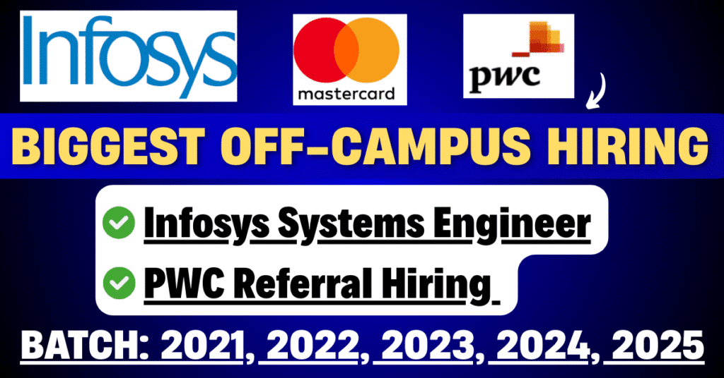 Infosys Systems Engineer Hiring