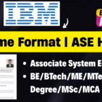 IBM Resume Format