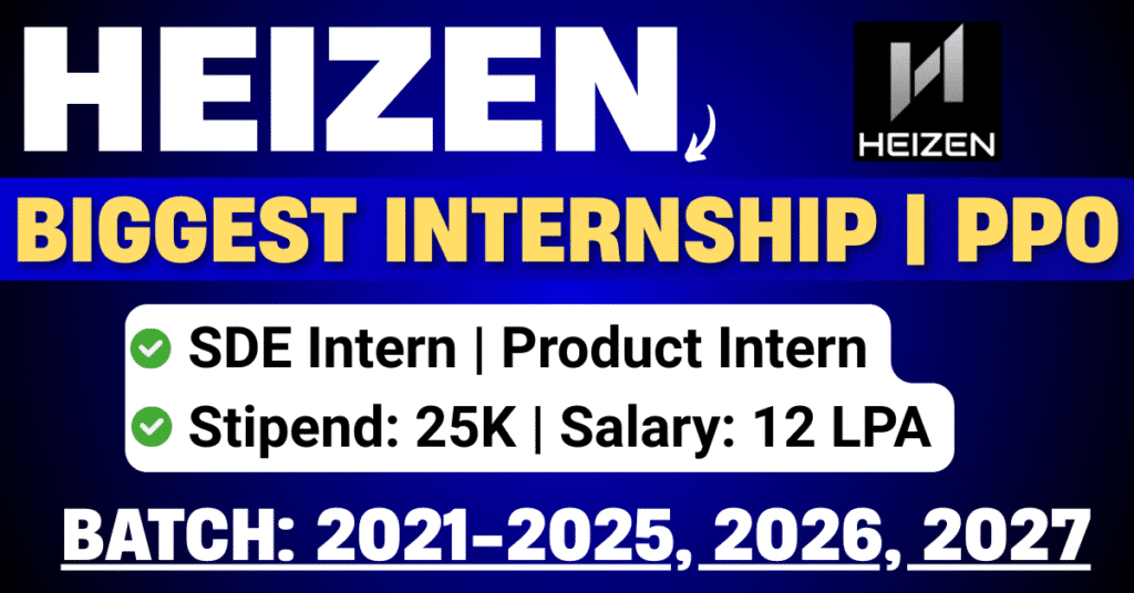 Heizen Biggest Hiring