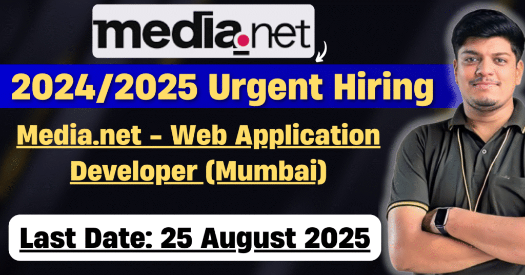 Media.net Biggest Hiring