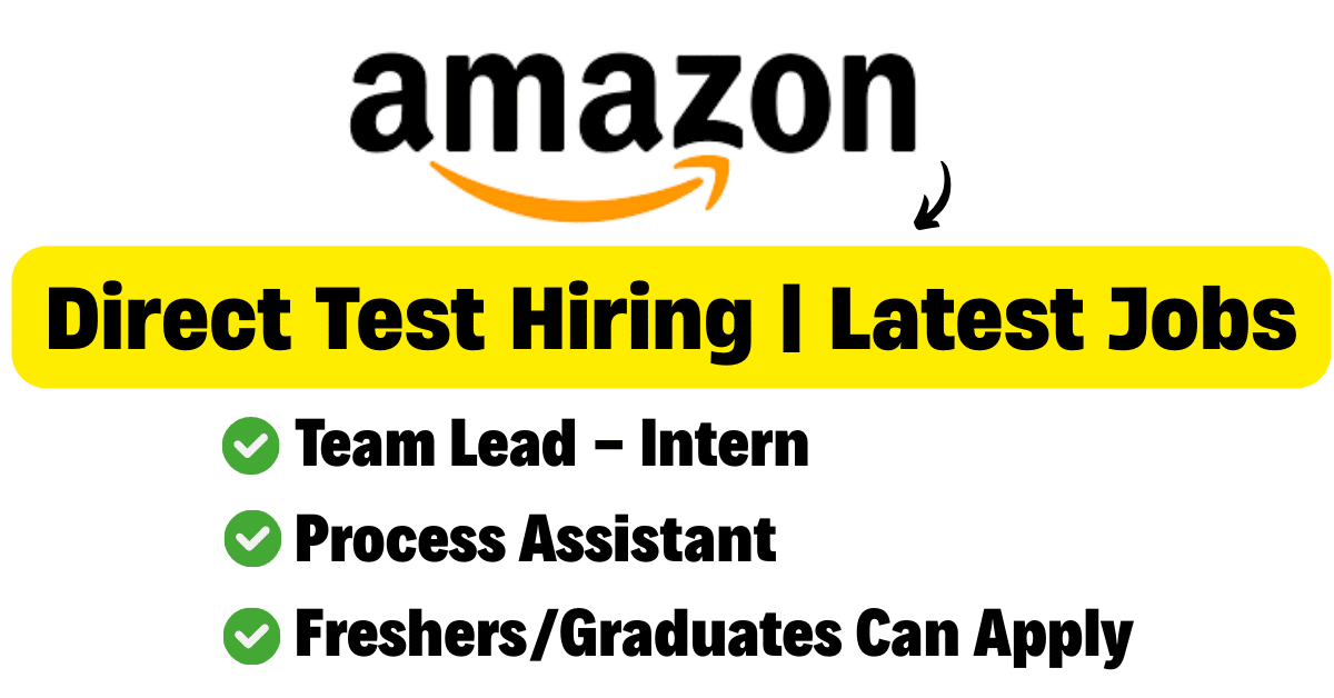 Amazon Direct Test Hiring