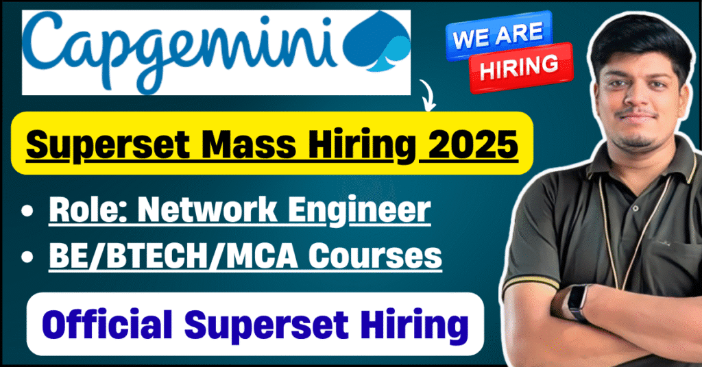 Capgemini Off-Campus Drive 2025