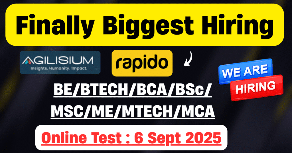 Finally Biggest Hiring