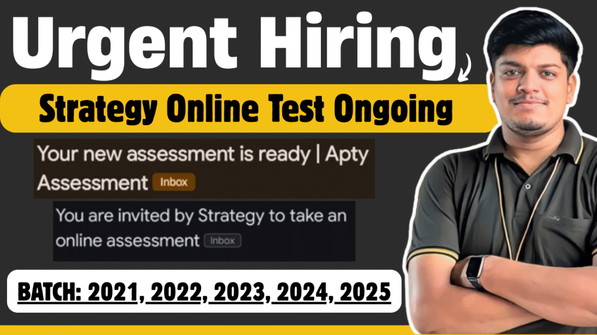 Very Urgent Hiring