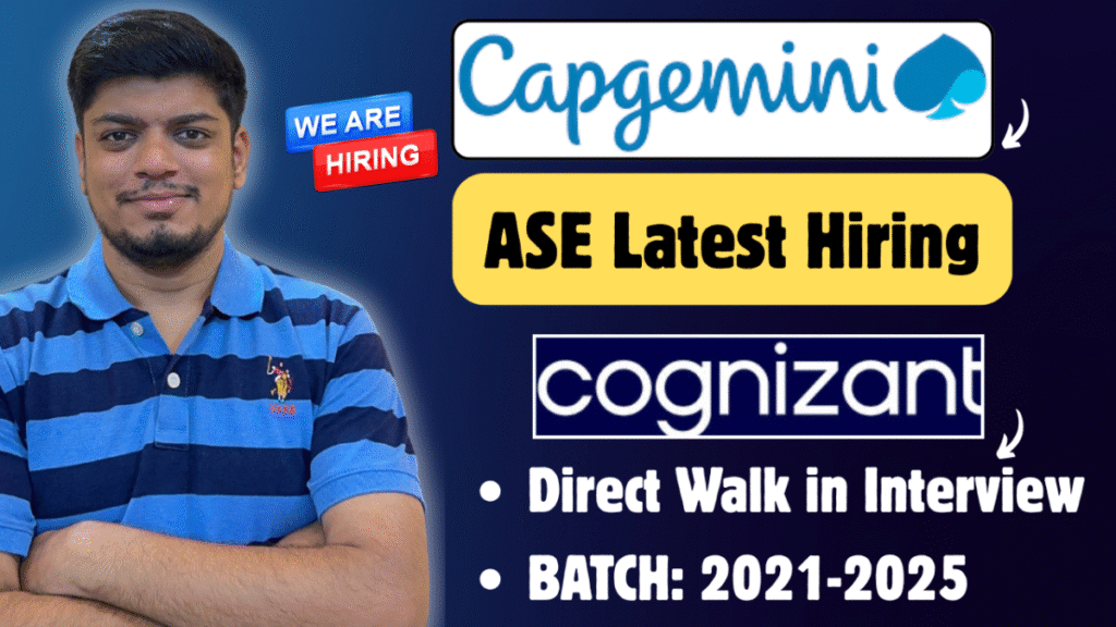 Capgemini ASE Hiring
