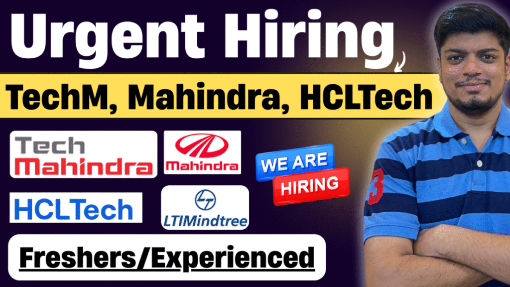 Tech Mahindra Hiring