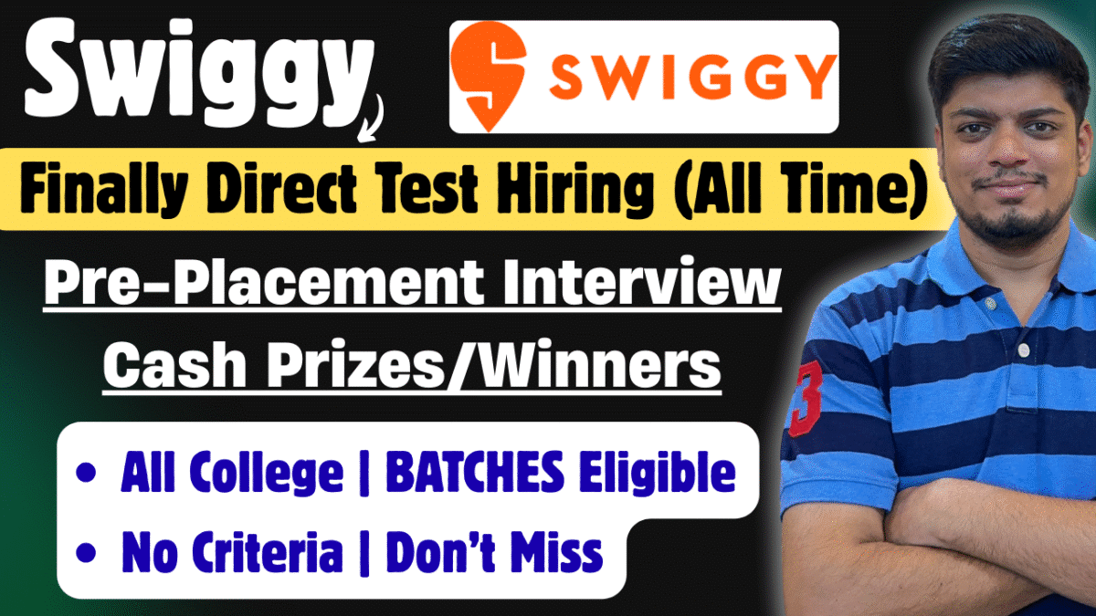 Swiggy Biggest Hiring