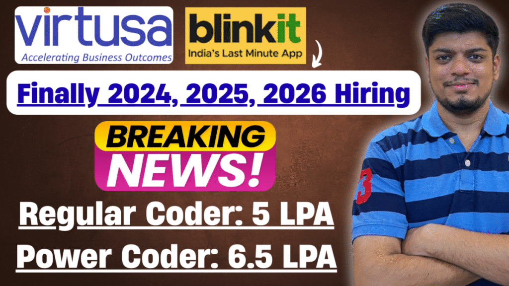 Virtusa Biggest Hiring 2025