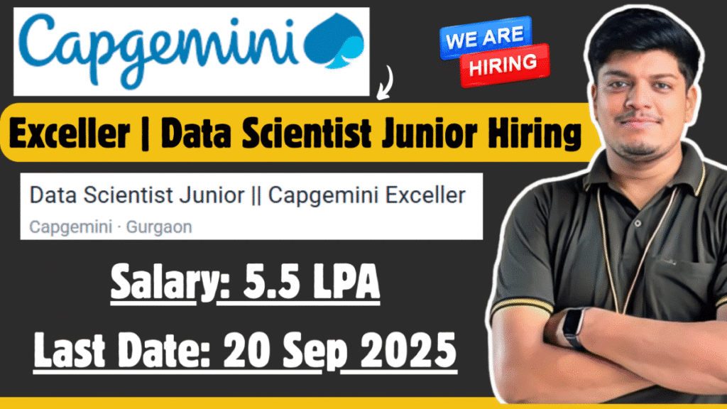 Capgemini Exceller Hiring
