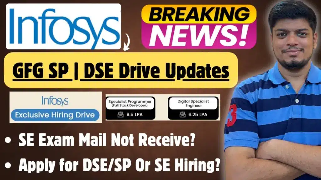 Infosys SP DSE Hiring
