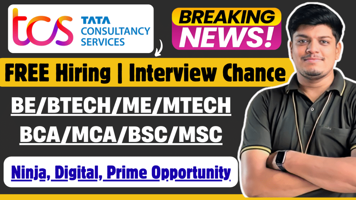 TCS FREE Hiring