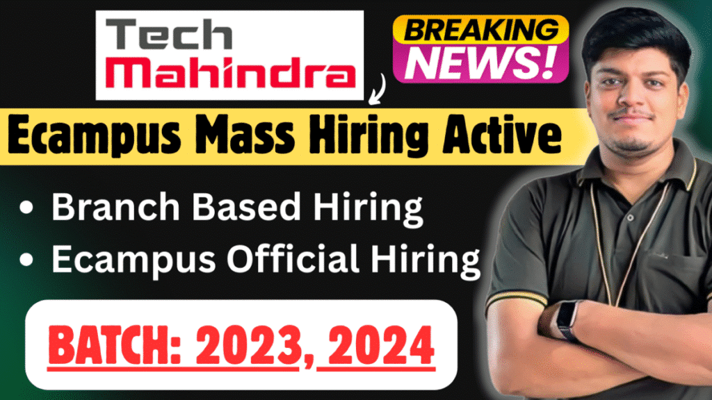 Tech Mahindra MASS Hiring