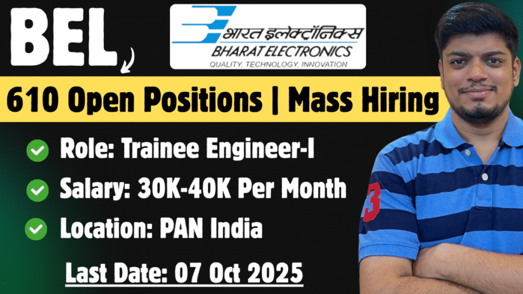 Bharat Electronics Limited Hiring