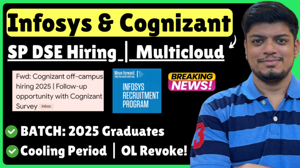 Infosys SP DSE Off-Campus Hiring