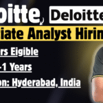 Deloitte Hiring Freshers!