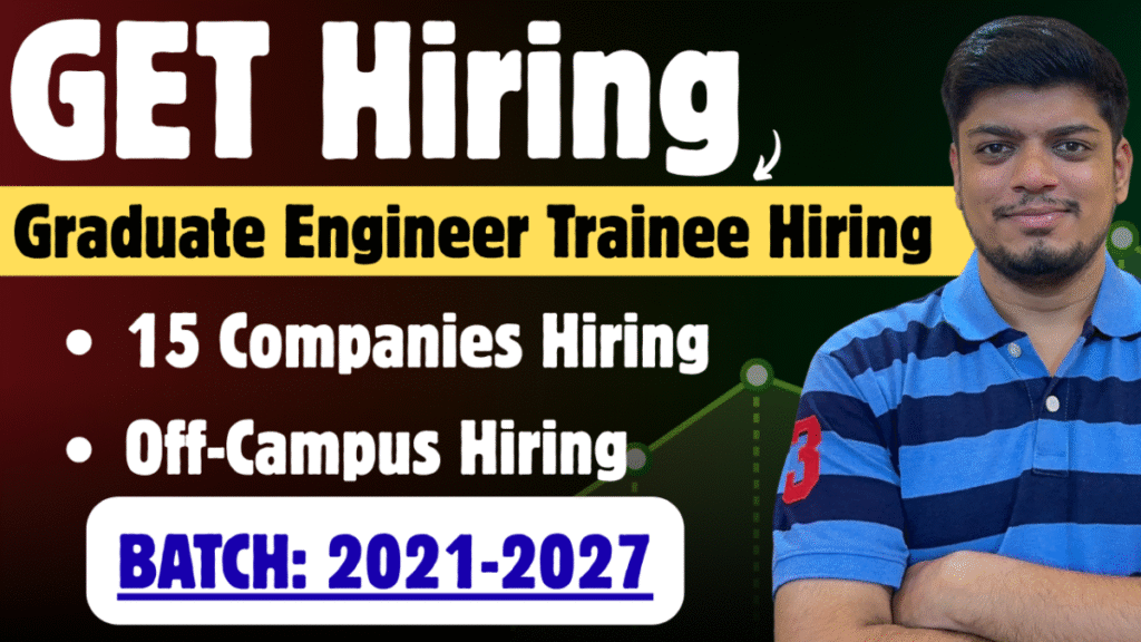 Graduate Engineer Trainee