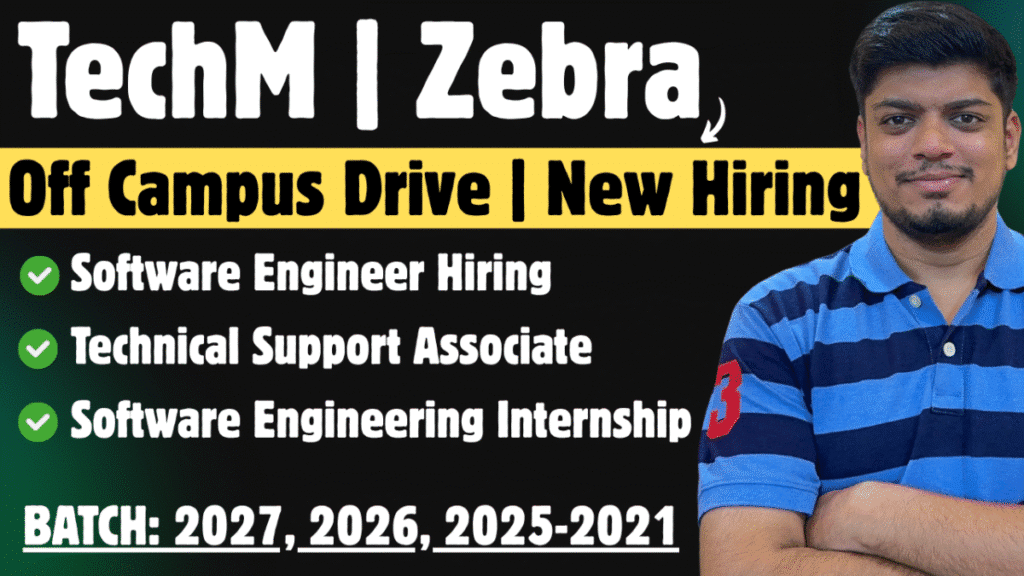 Tech Mahindra Freshers Hiring