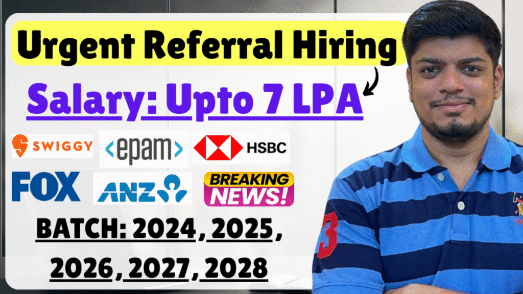 Urgent Referral Hiring