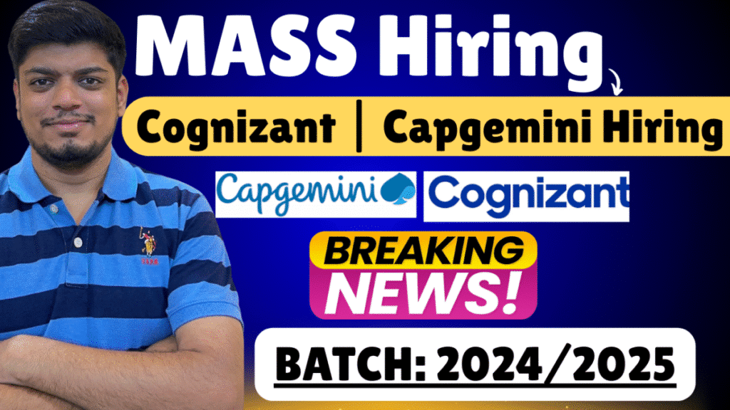 Capgemini Cognizant Hiring
