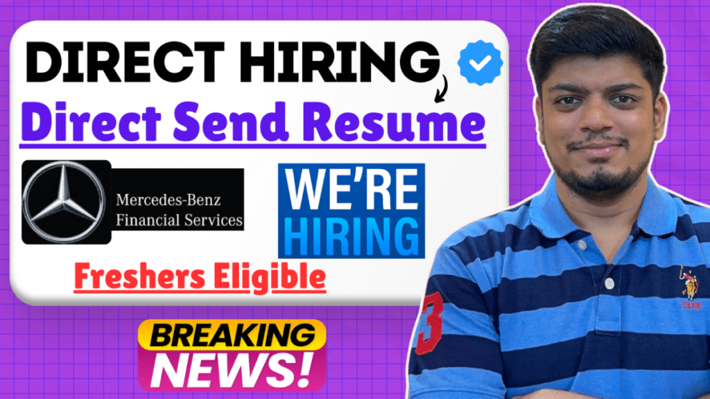 Mercedes Benz Direct Send Resume Hiring