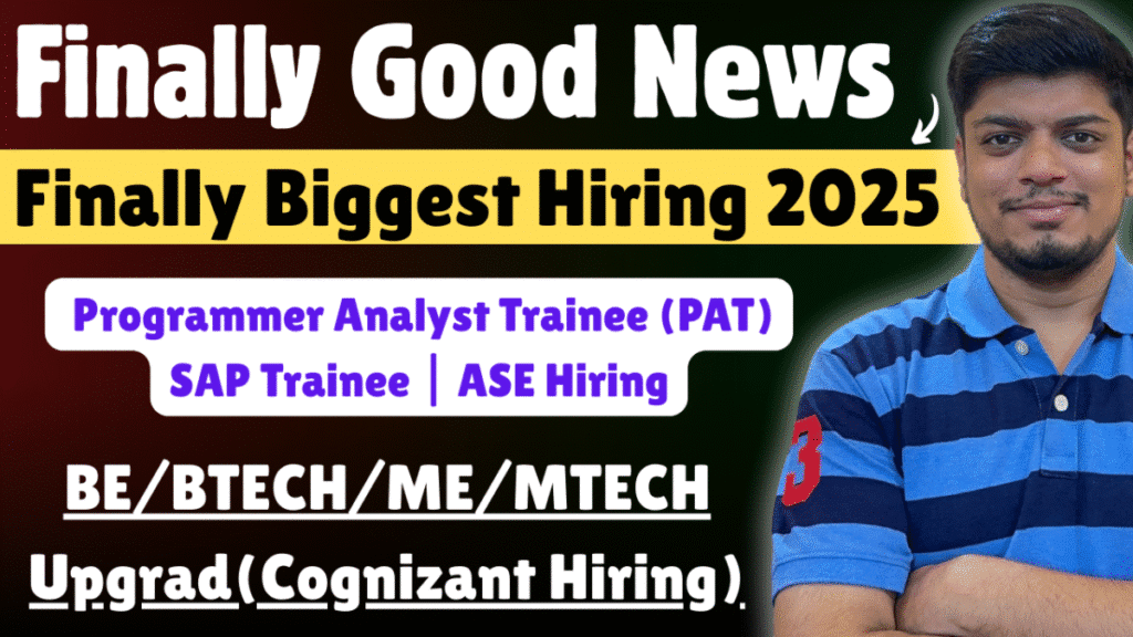 Finally Biggest Hiring