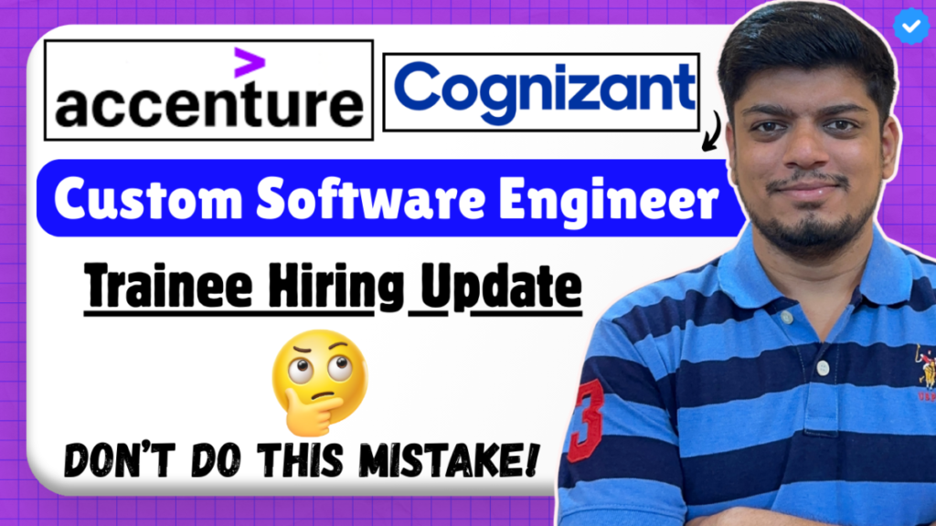 Accenture Custom Software Engineer