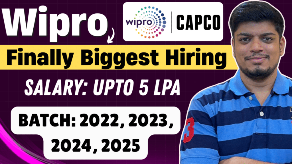 Wipro Capco Biggest Hiring