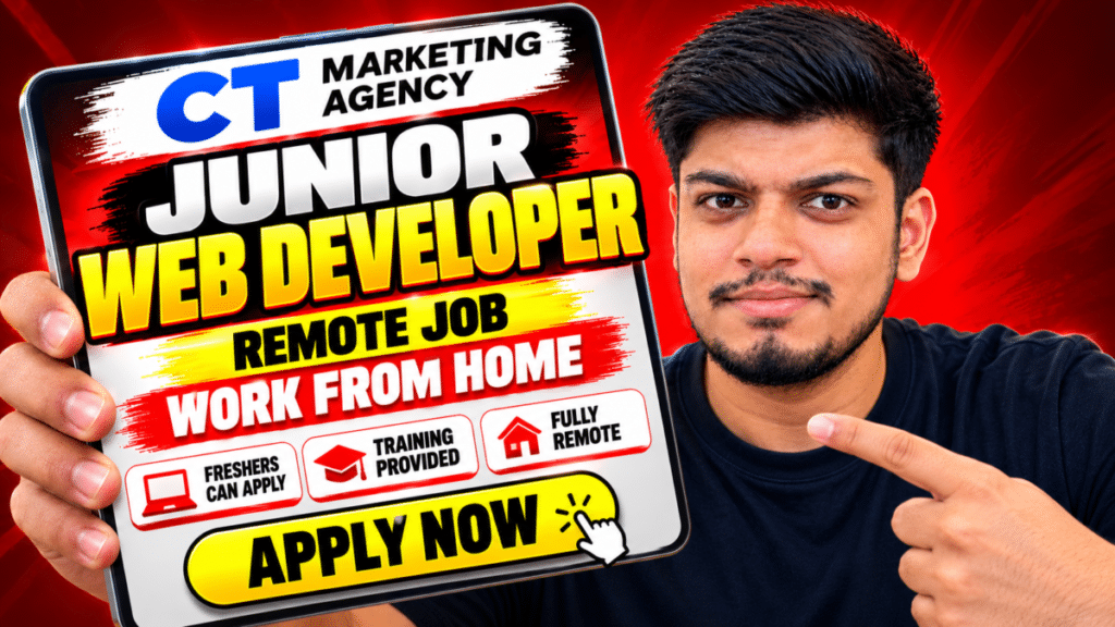 Remote Junior Web Developer Job